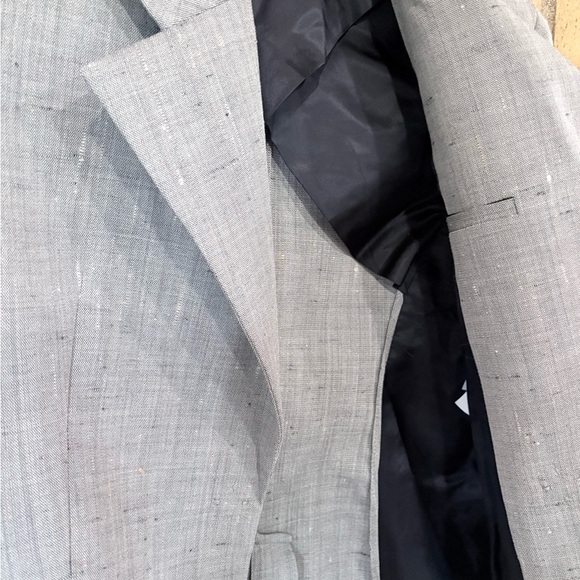 Zara Tailored Gray Blazer EUC Structured Fit Size XS - Picture 7 of 13